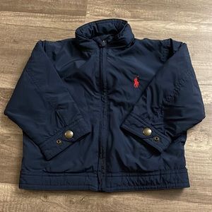 Polo by Ralph Lauren. Toddler boys, Navy jacket. Size 24 month.